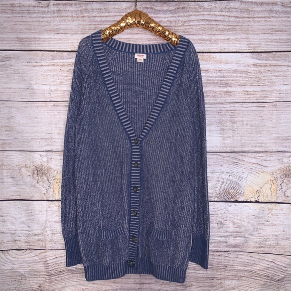 Mossimo Supply Co. Sweaters - Mossimo Navy Cardigan